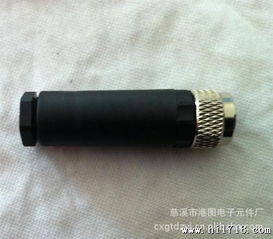 慈溪港图电子 M8连接器厂家直销高清细节图赏析